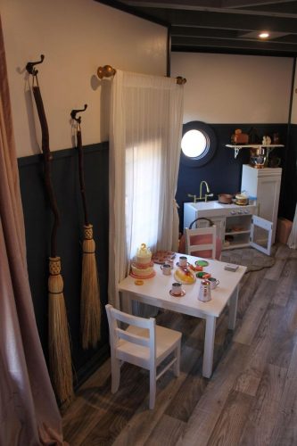 Magical Grandparents Built 350sqft Harry Potter Themed Playhouse for Grandchildren