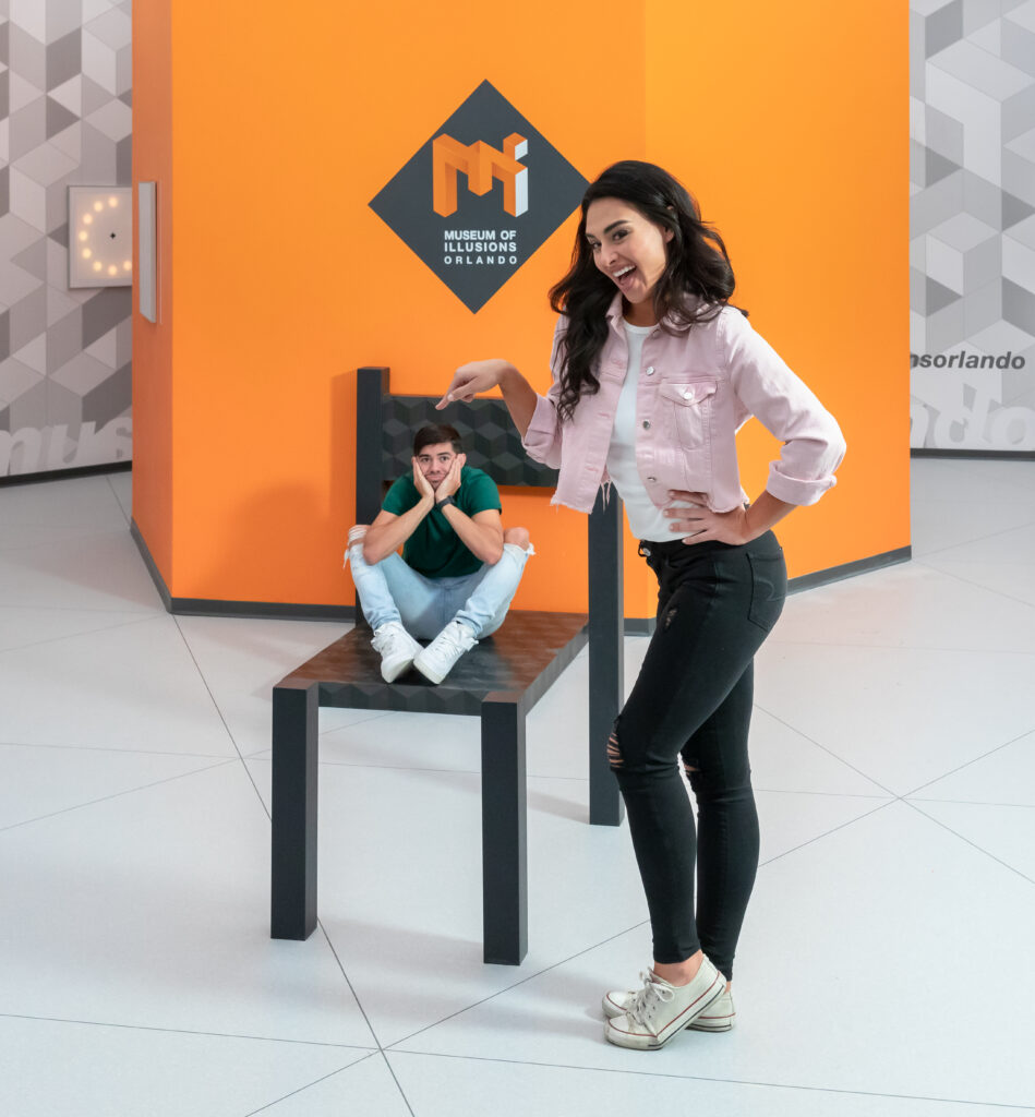 Two ICON Park Orlando Attractions team up for Valentine's Day special Chair-illusion-V-Day