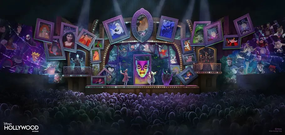 Cast Member Previews Announced for NEW Villains & Little Mermaid Shows at Disney's Hollywood Studios villainshow